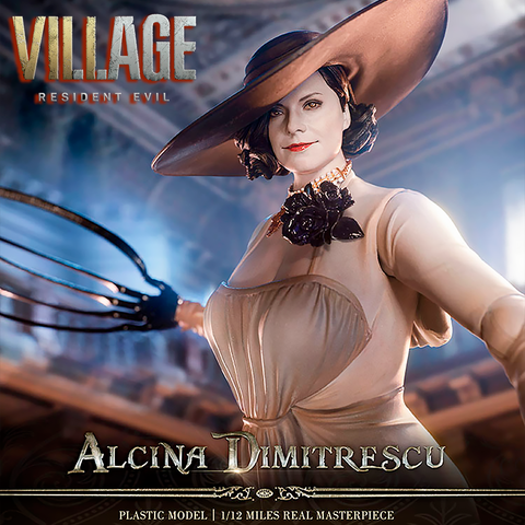 Alcina Dimitrescu Resident Evil Village 1/12 (3 Opções de Vestido) - Action Figure