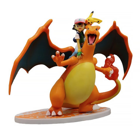 Ash Ketchum Charizard Pikachu 16cm Pokémon  - Action Figure