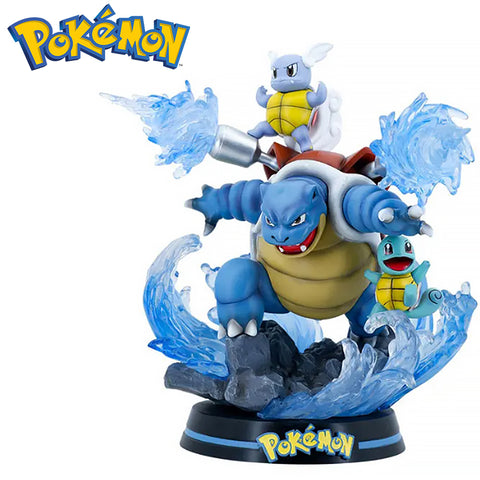 Squirtle Wartortle Blastoise 25cm Pokémon - Action Figure