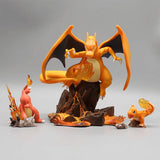 Charmander Charmeleon Charizard 13.5cm Pokémon - Action Figure