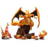 Charmander Charmeleon Charizard 13.5cm Pokémon - Action Figure