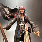 Jack Sparrow 13.5cm Piratas do Caribe KAIYODO - Action Figure