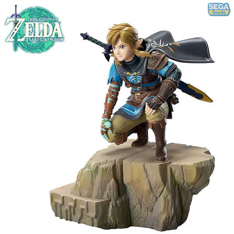 Link 23cm The Legend of Zelda: Tears of the Kingdom - SEGA - Action Figure