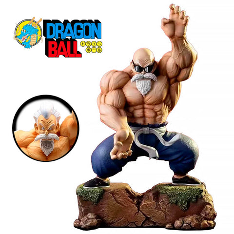 Mestre Kame 25cm Dragon Ball (2 Cabeças) - Action Figure