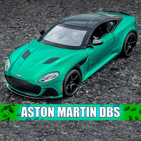 Aston Martin DBS 1/22 Com Luz e Som - Miniatura 4 Cores Disponíveis